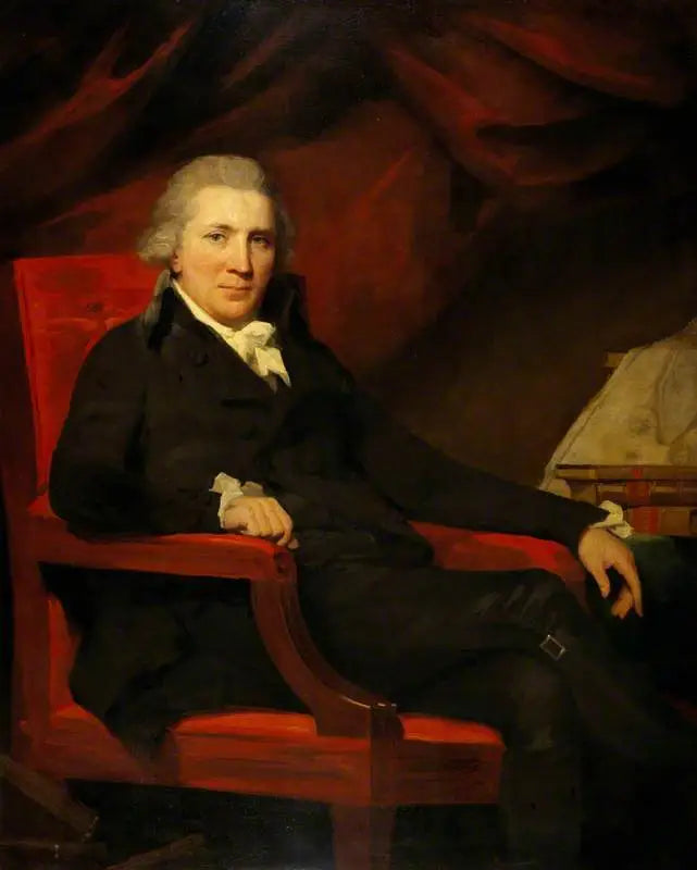 Professor John Bruce, 1745 - 1826. Historiker - Henry Raeburn