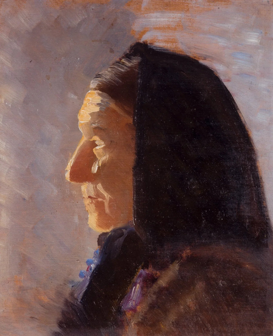 Profil einer Frau aus Skagen – Anna Ancher