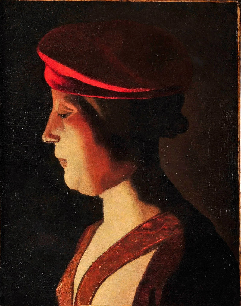 Frauenprofil - Georges de La Tour