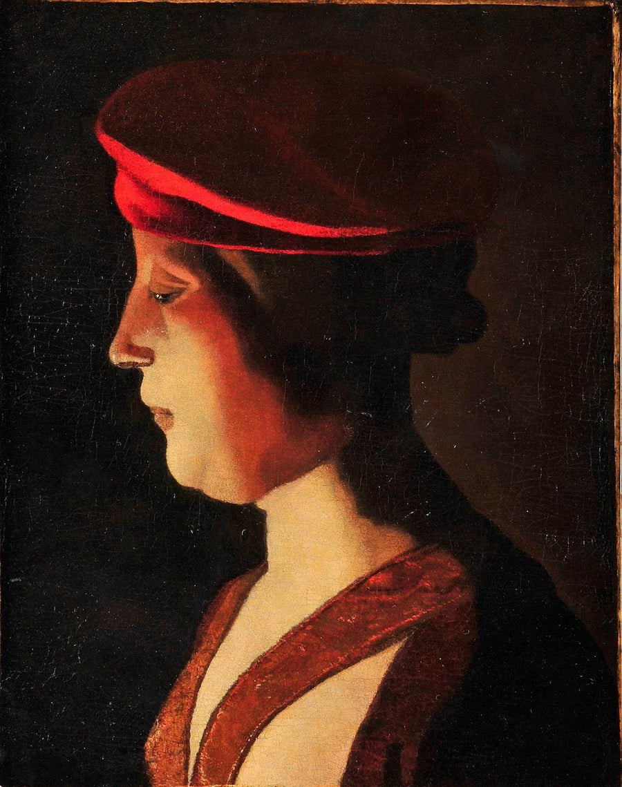 Frauenprofil - Georges de La Tour