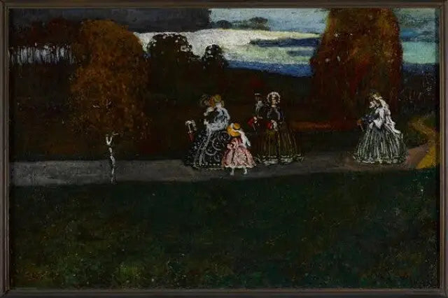 Spaziergang (1904) - Vassily Kandinsky