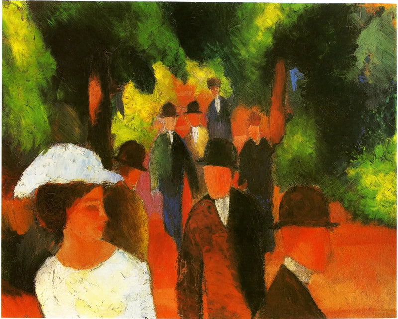 Spaziergang - August Macke