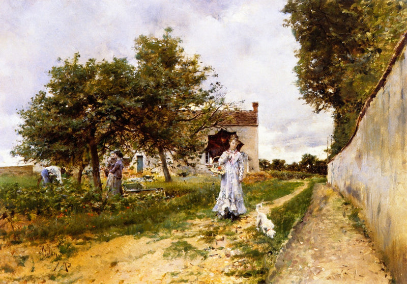 Morgenpromenade - Giovanni Boldini