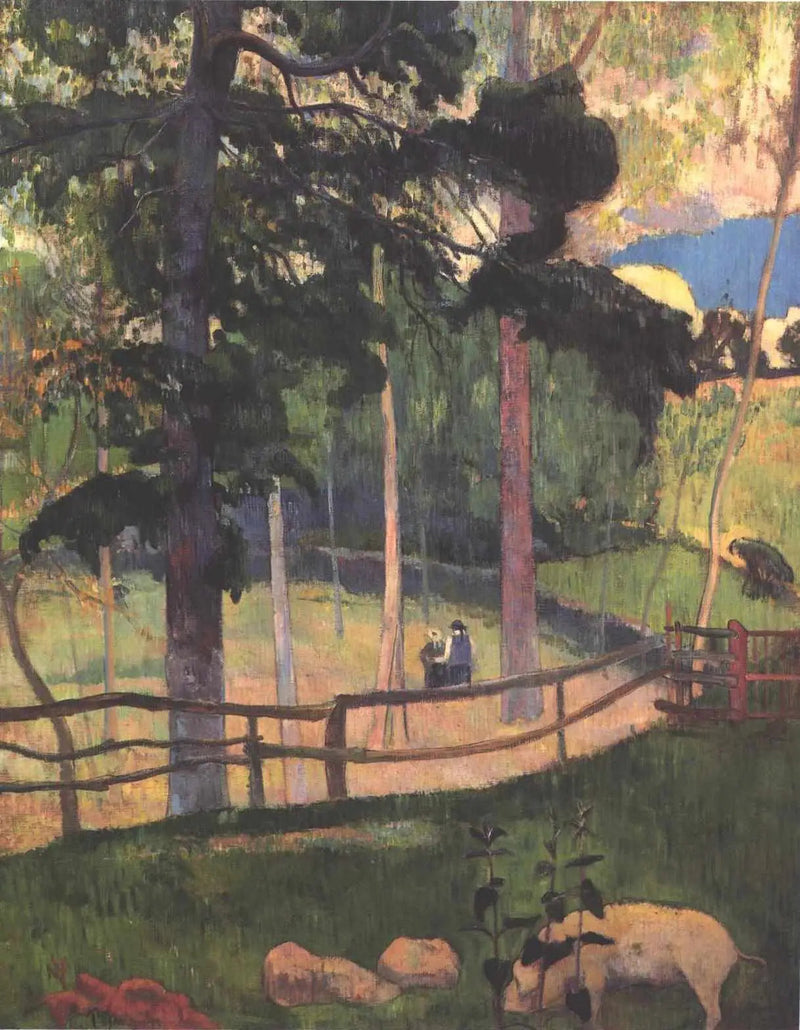 Sentimentale Promenade - Paul Gauguin