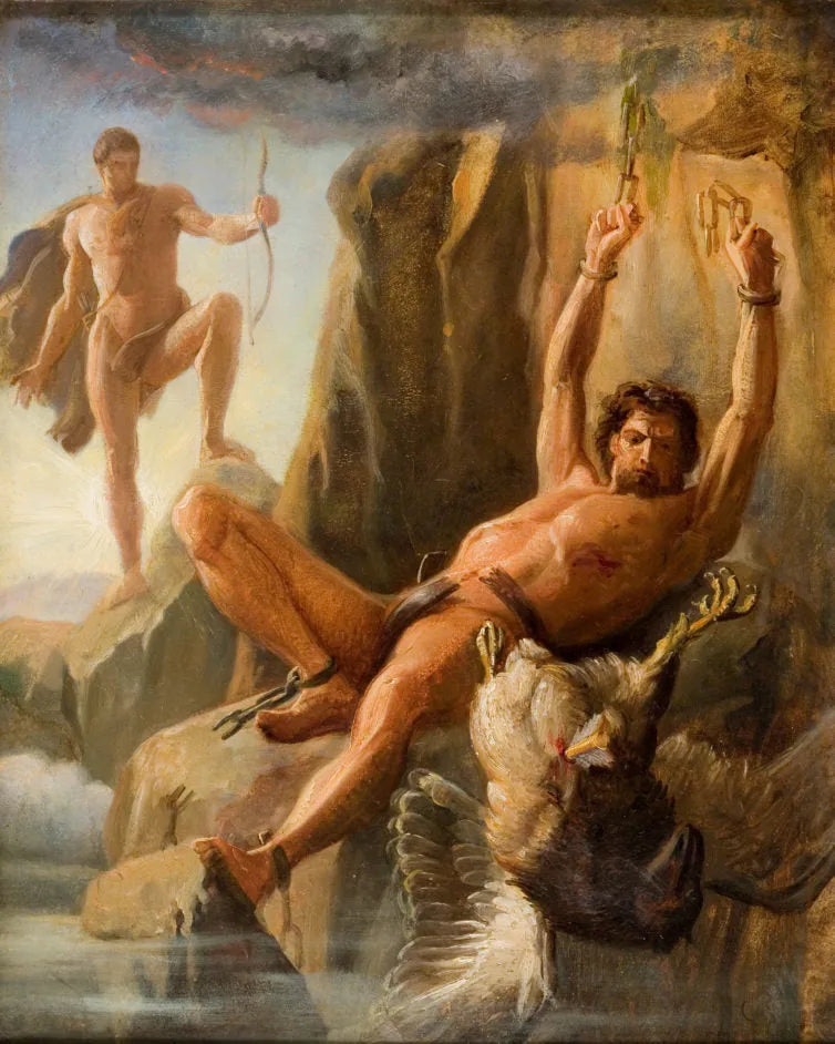 Prometheus befreit - Carl Heinrich Bloch