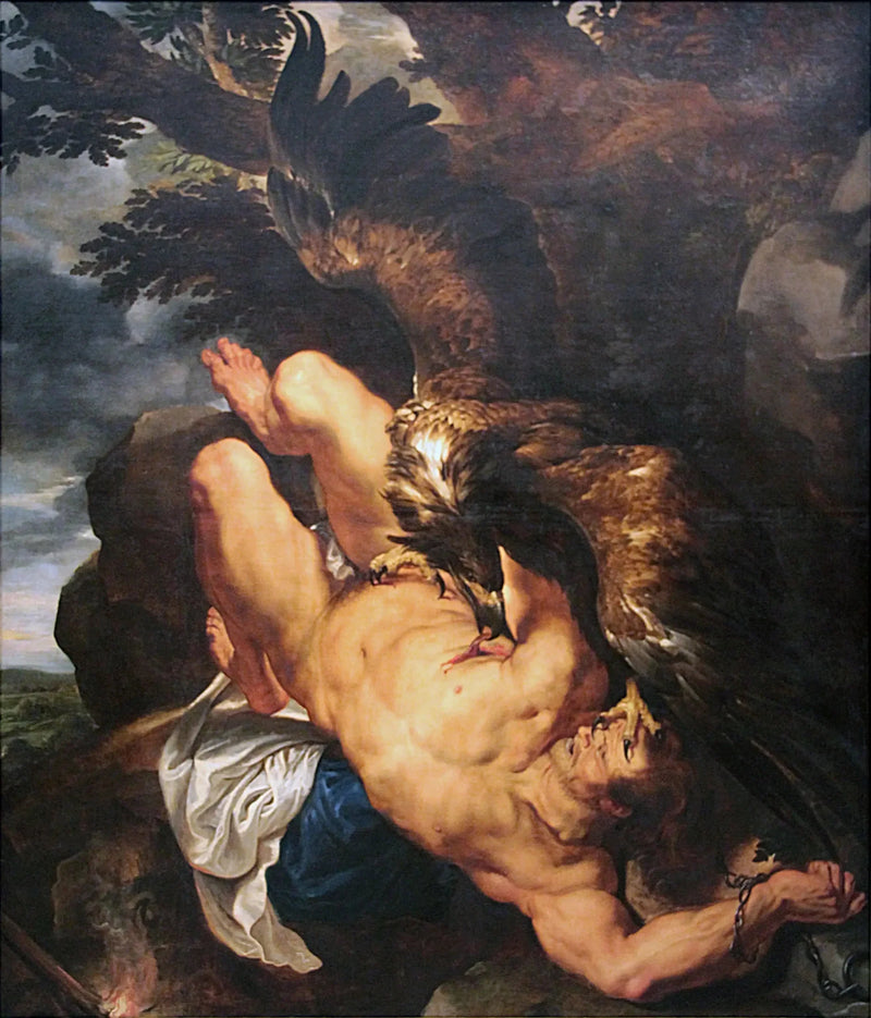 Prometheus bestraft - Peter Paul Rubens