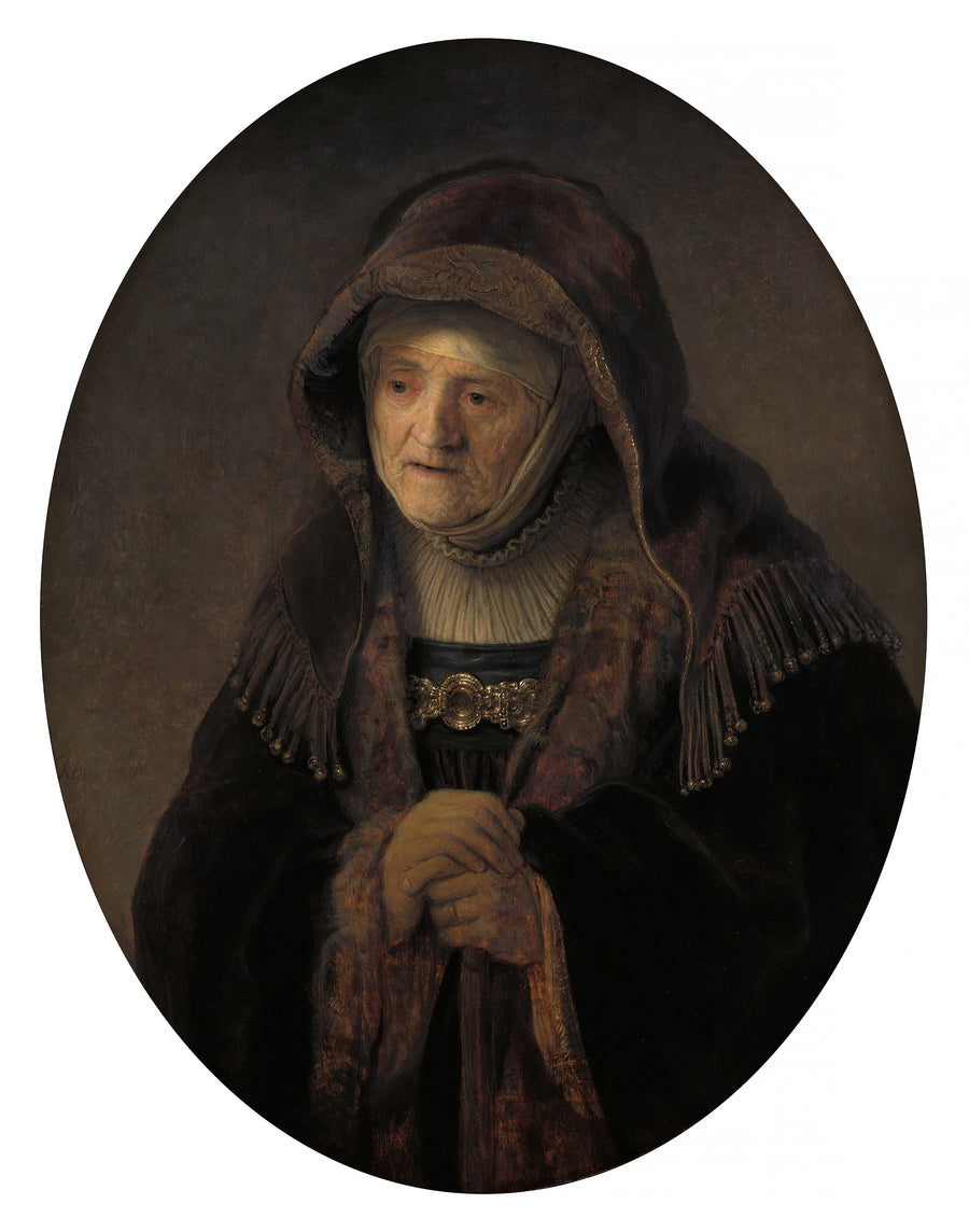 Die Prophetin Anna - Rembrandt