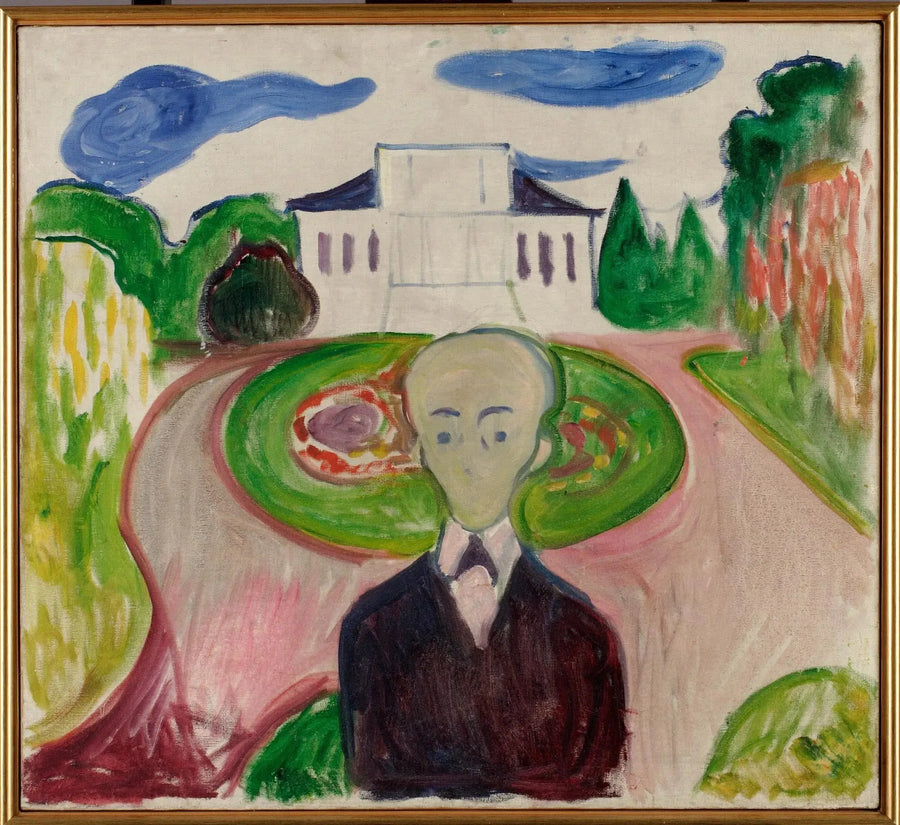 Eigentümer im Park - Edvard Munch