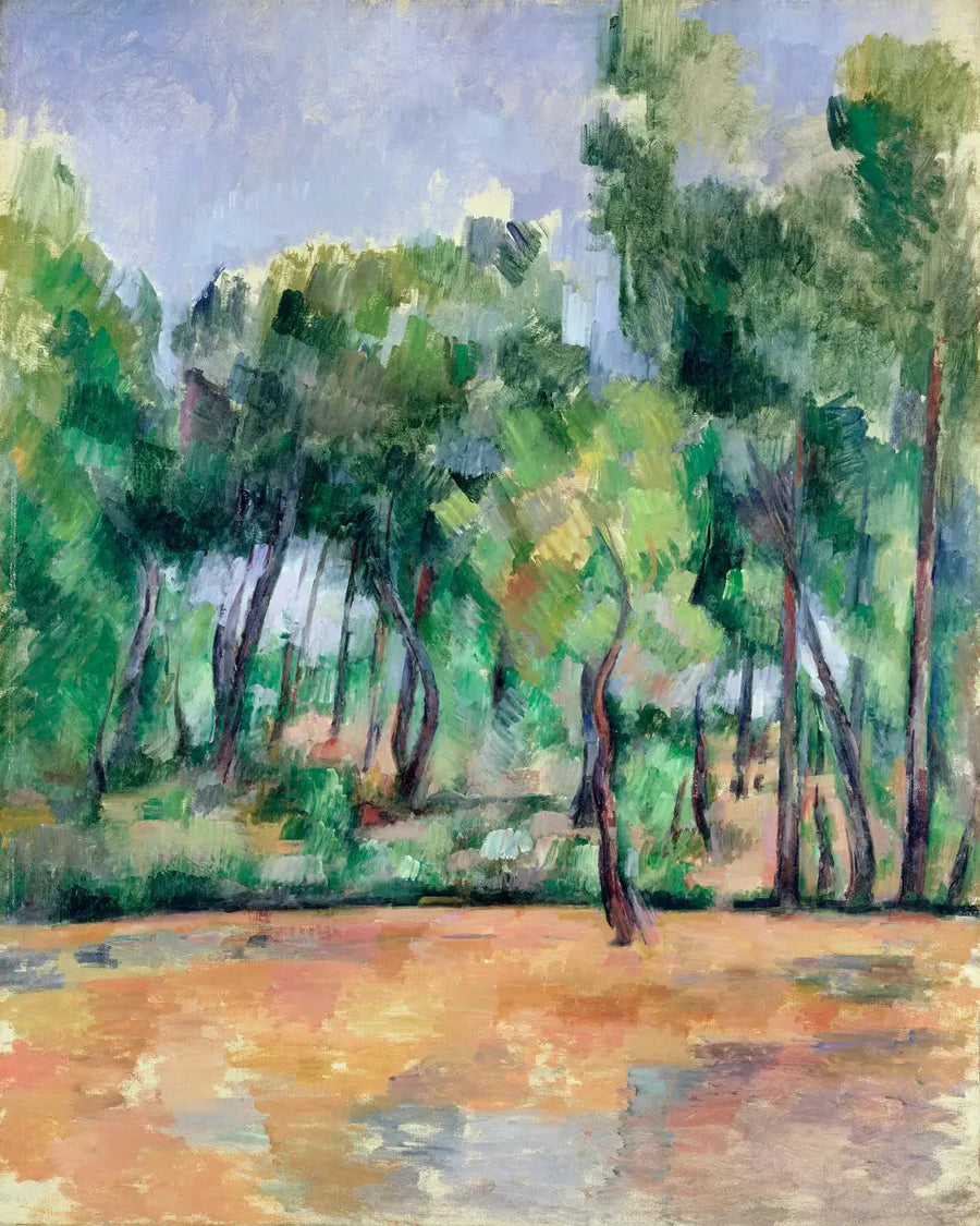 Provenzalische Landschaft - Paul Cézanne
