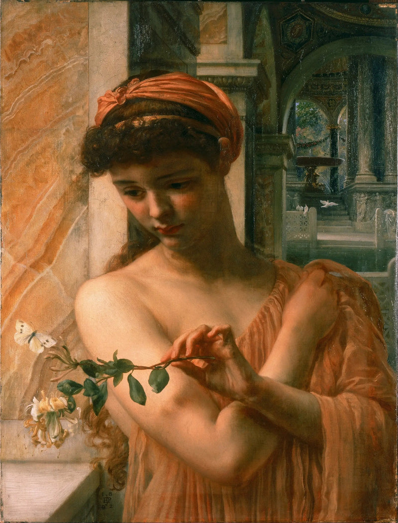 Psyché im Tempel der Liebe - Edward Poynter