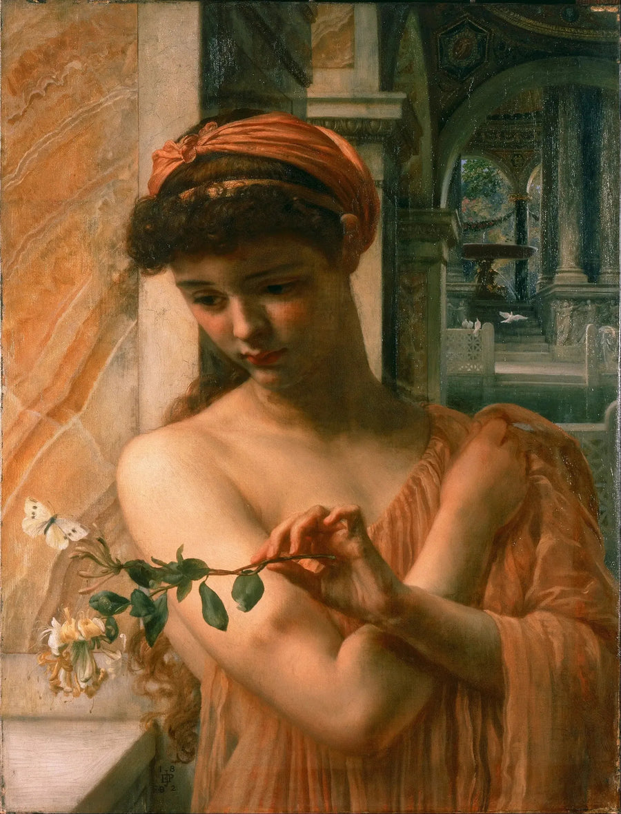 Psyché im Tempel der Liebe - Edward Poynter