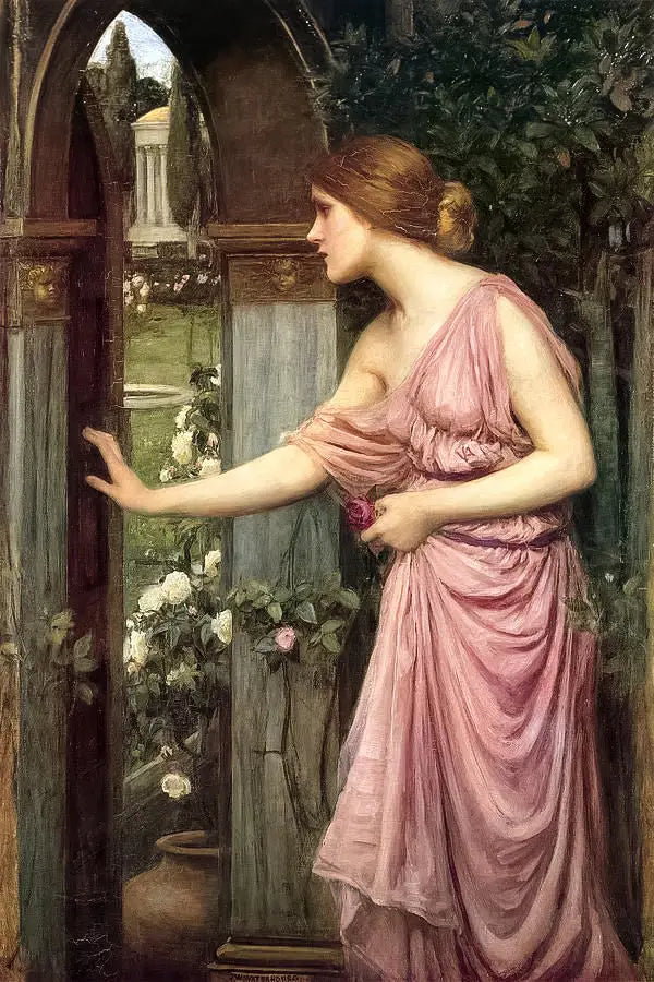Psyche betritt Amors Garten - John William Waterhouse