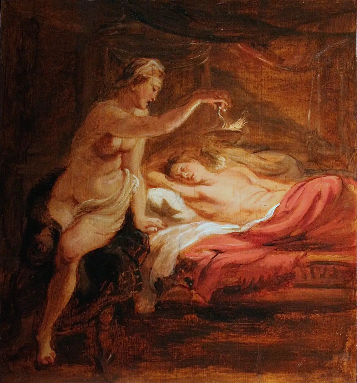 Psyché et l'Amour - Peter Paul Rubens image 1 reproduction d’œuvre d’art à l’huile