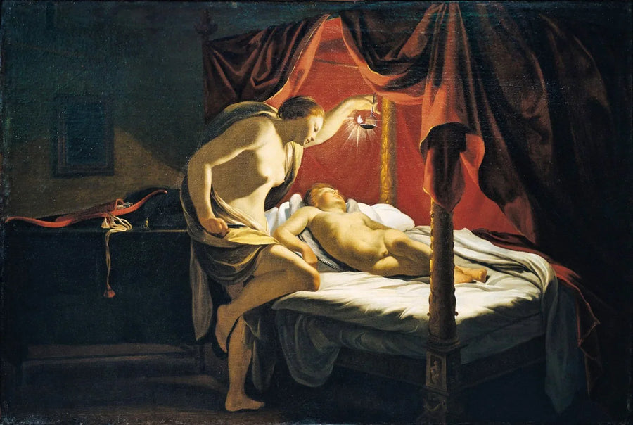 Psyche und Amor - Simon Vouet