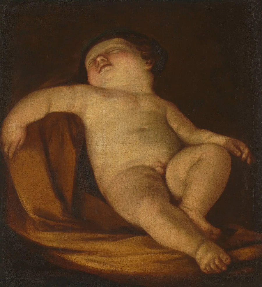 Schlafender Engel - Guido Reni