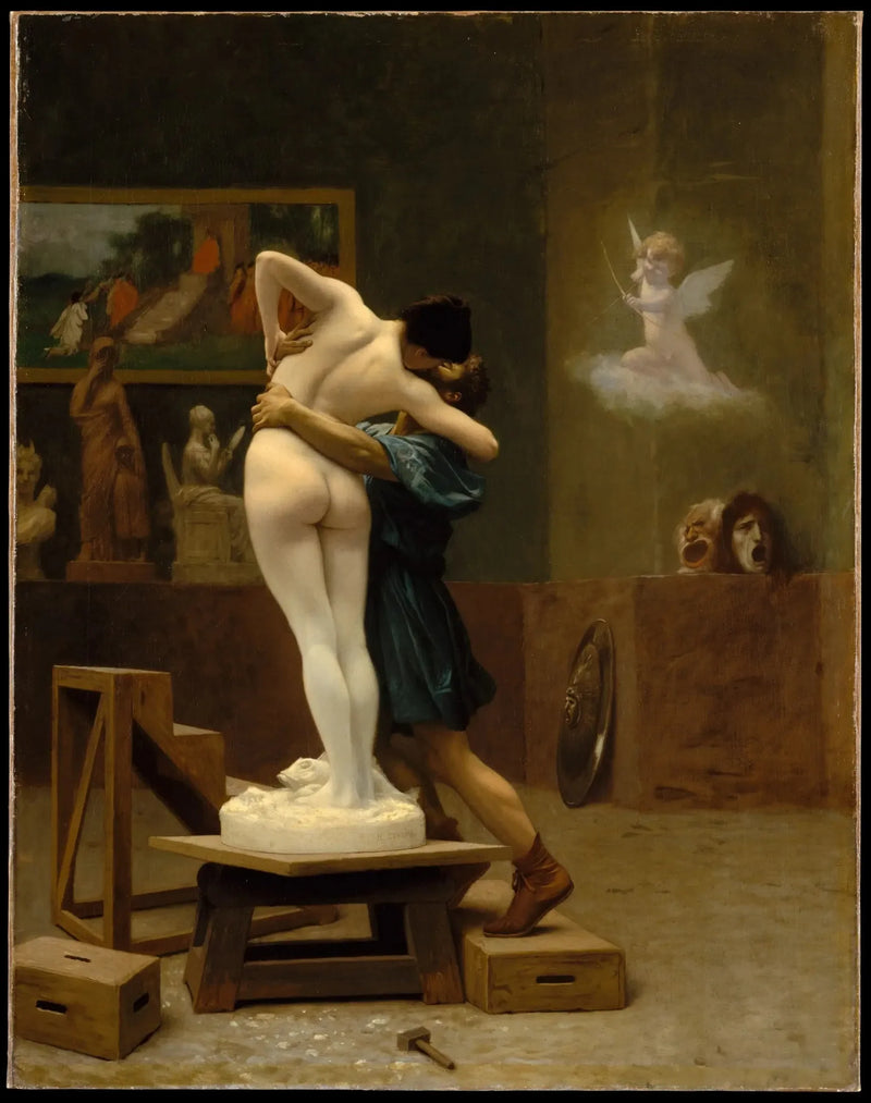 Pygmalion und Galathee - Jean-Léon Gérôme