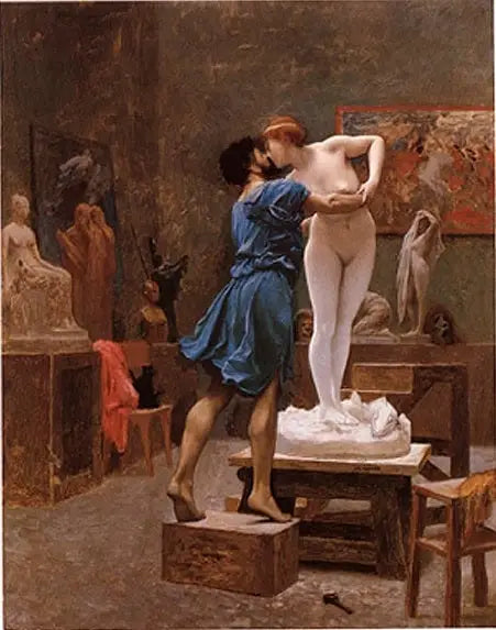 Pygmalion und Galathee - Jean-Léon Gérôme