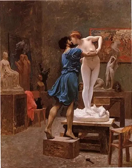 Pygmalion und Galathee - Jean-Léon Gérôme