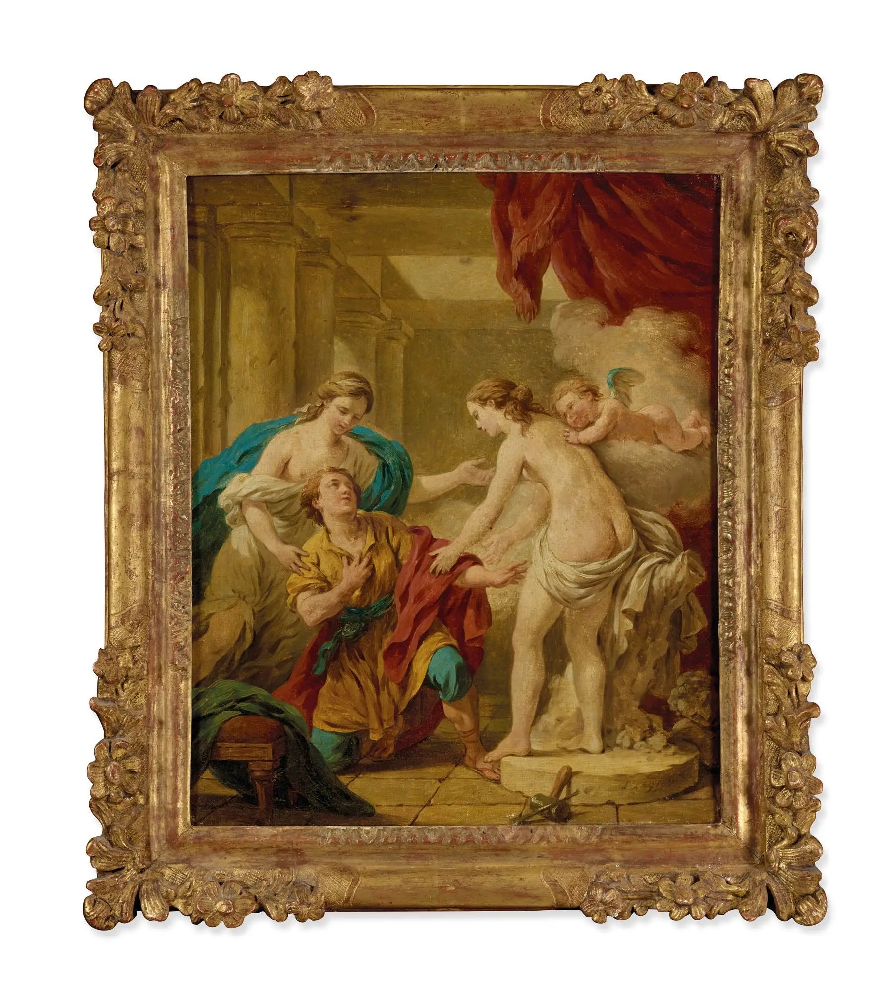 Pygmalion et Galatée - Louis Jean François Lagrenée - Alpha Reproduction