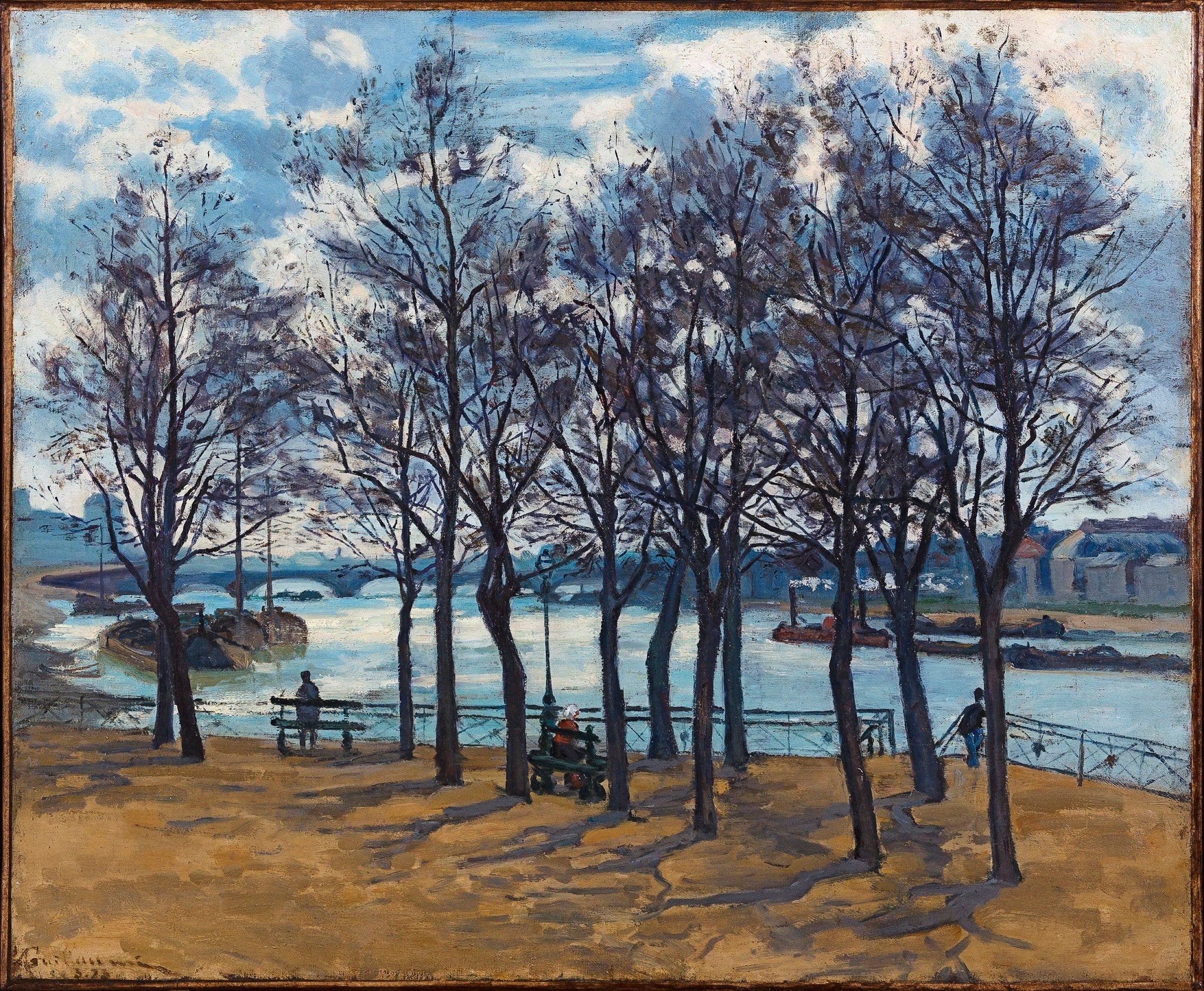 Quai de la Rapée - Armand Guillaumin - Alpha Reproduction