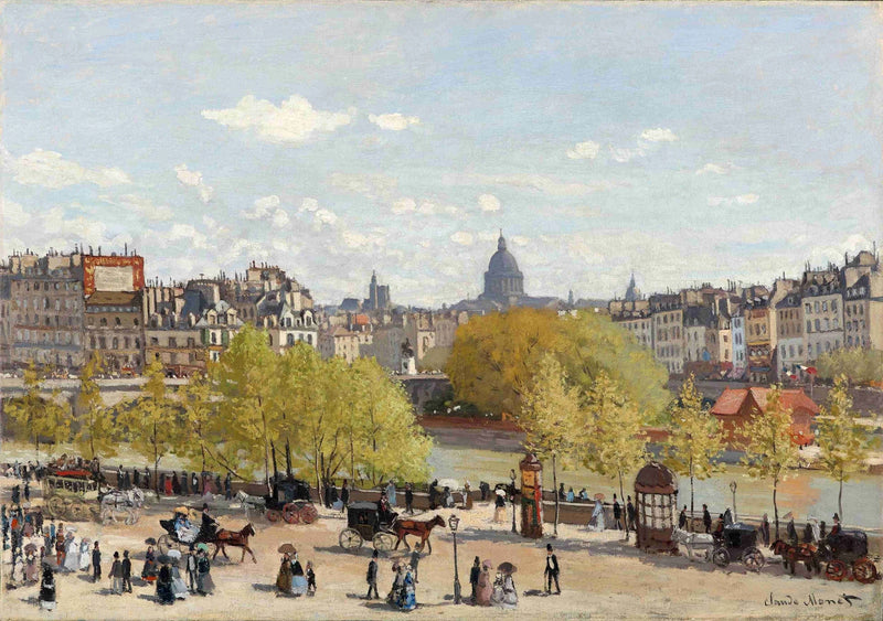 Quai du Louvre W83 - Claude Monet
