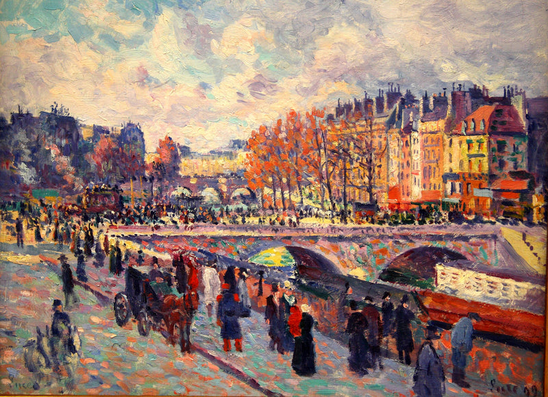 Seine-Ufer in Paris - Maximilien Luce