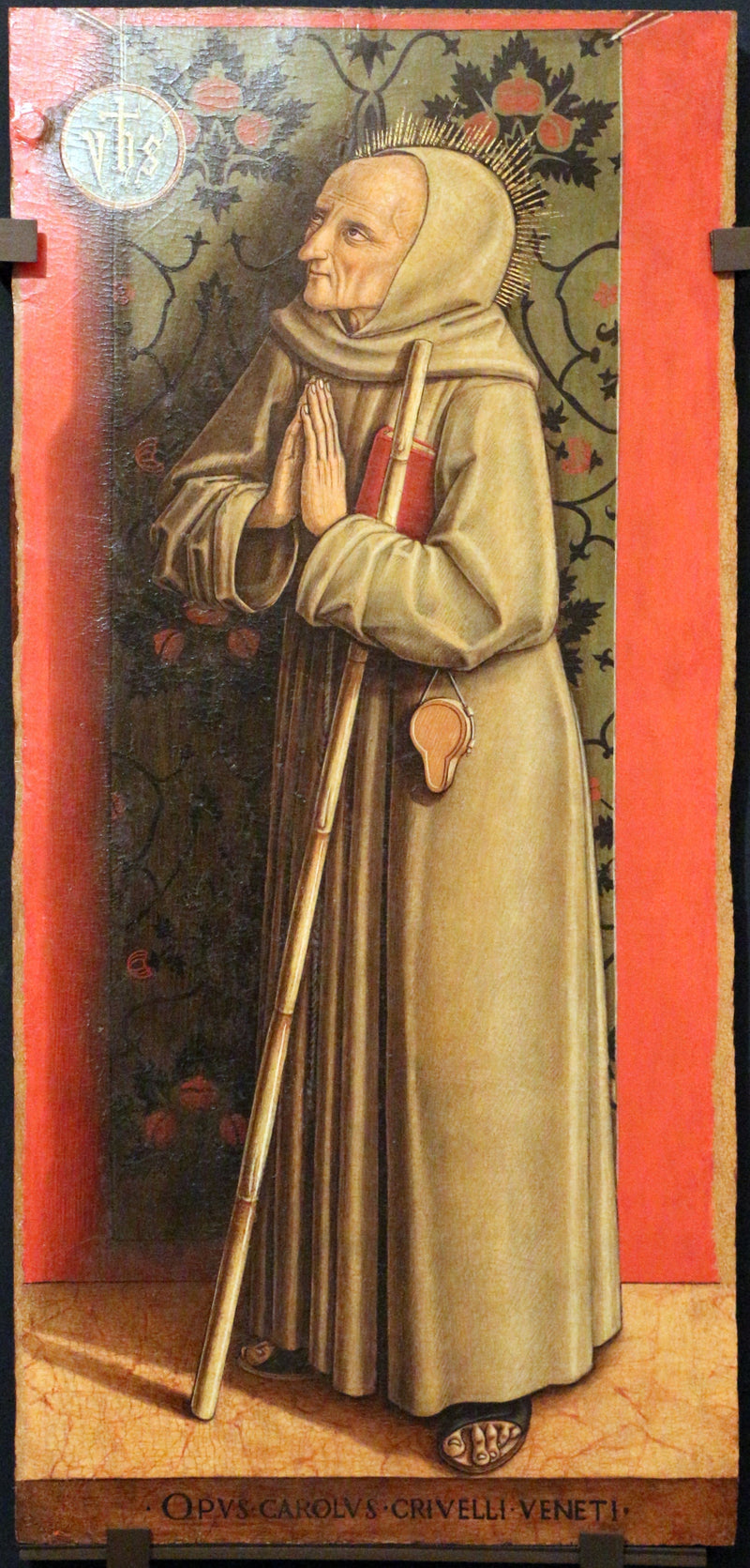 Vier Heilige und Selige: Jakob von Marches - Carlo Crivelli