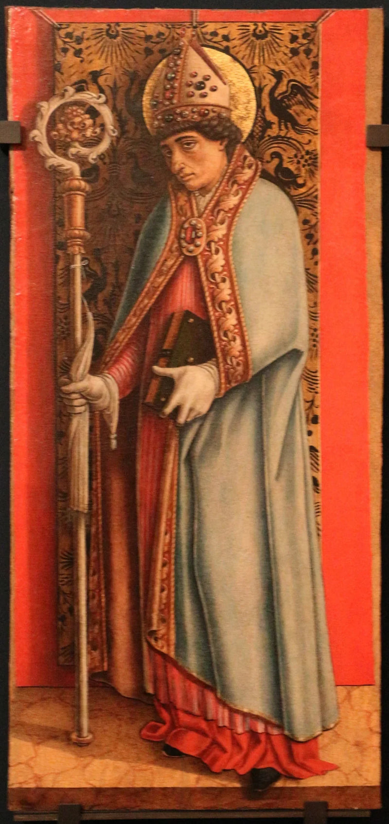 Vier Heilige und Selige: Heiliger Émygdius - Carlo Crivelli