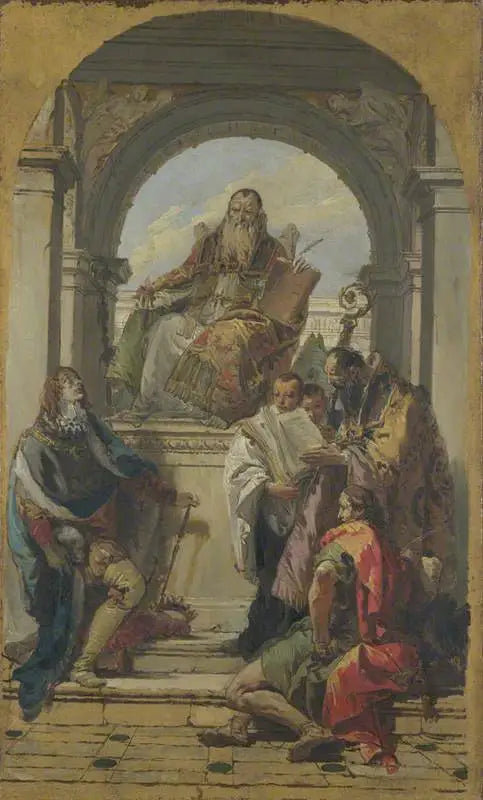 Vier Heilige - Giovanni Battista Tiepolo