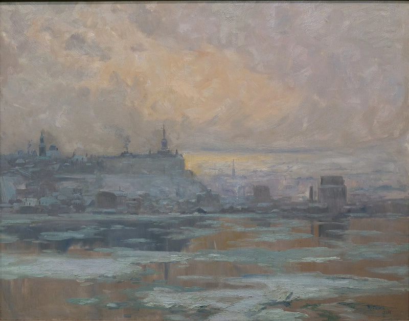 Quebec von Lévis aus gesehen – Maurice Galbraith Cullen