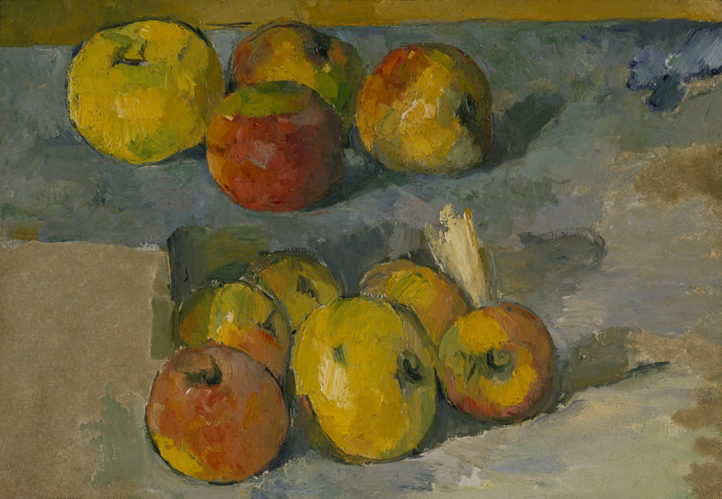 Einige Äpfel - Paul Cézanne