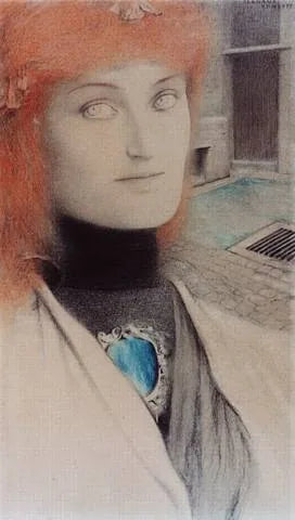 Wer wird mich befreien? - Fernand Khnopff