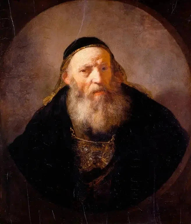 Porträt eines Rabbiners - Rembrandt