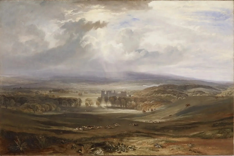 Raby Castle, der Sitz des Grafen von Darlington - J. M. W. Turner