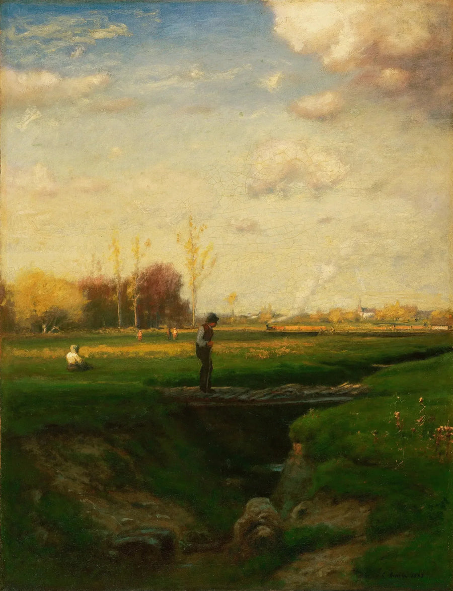 Abkürzung, Bahnhof von Watchung, New Jersey - George Inness