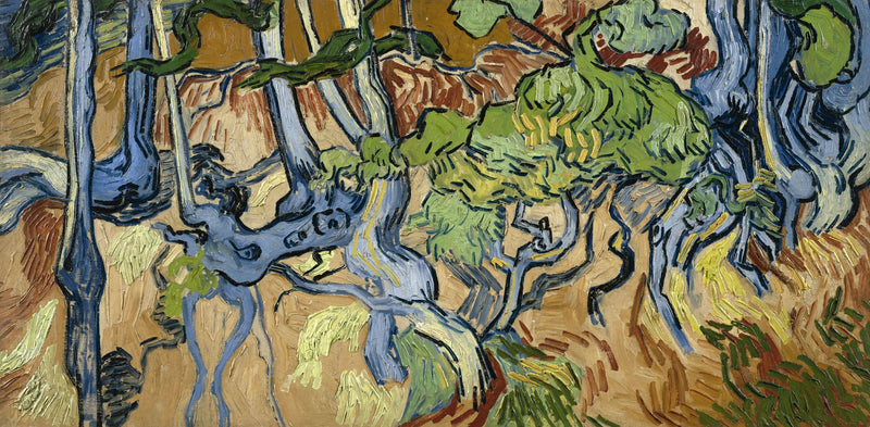 Baumwurzeln - Vincent van Gogh