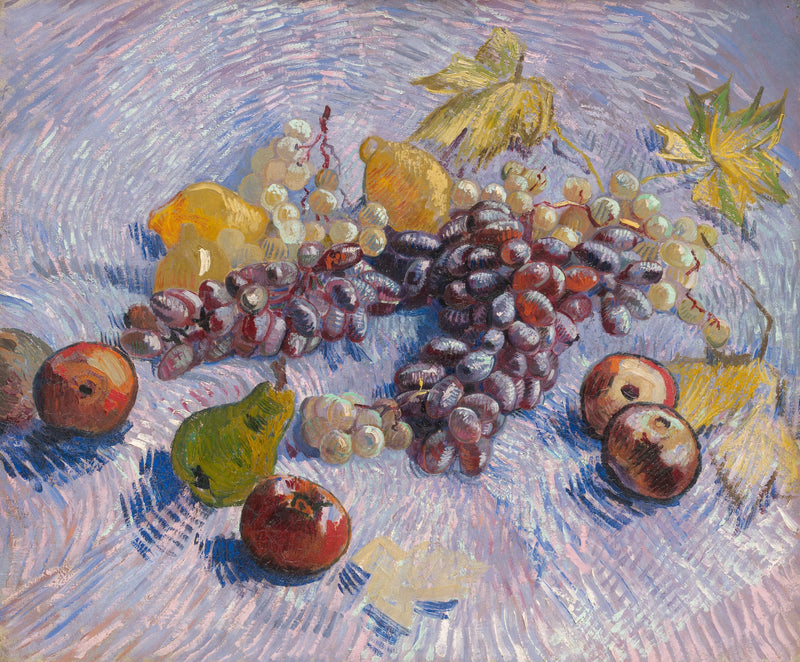 Äpfel, Birnen, Zitrone und Trauben - Vincent van Gogh