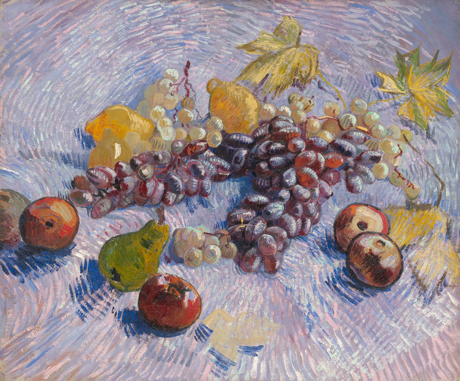 Äpfel, Birnen, Zitrone und Trauben - Vincent van Gogh