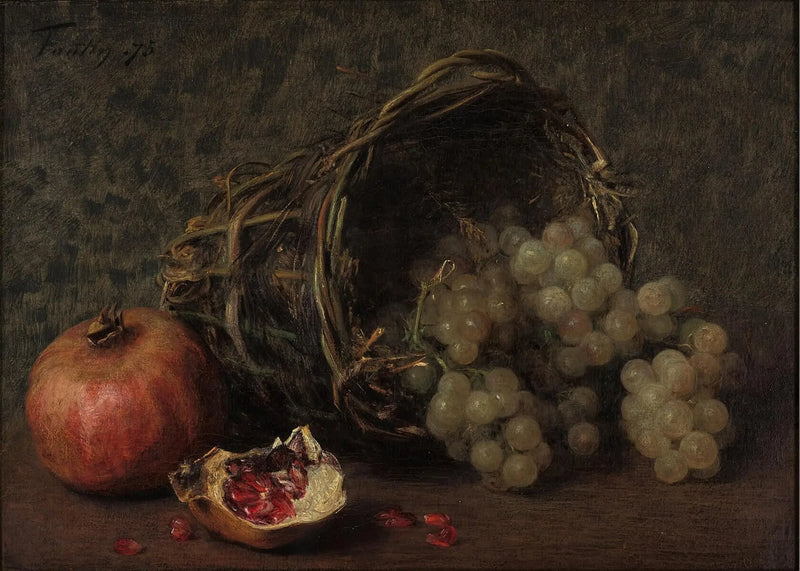 Rosinen und Granatäpfel - Henri Fantin-Latour