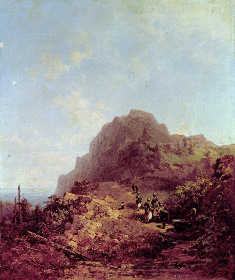 Bergwanderung - Carl Spitzweg