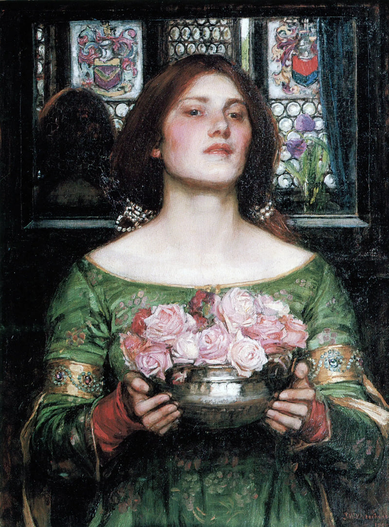 Pflücke deine Rosenknospen, solange du kannst - John William Waterhouse