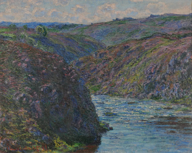 Die Schluchten der Creuse - Claude Monet