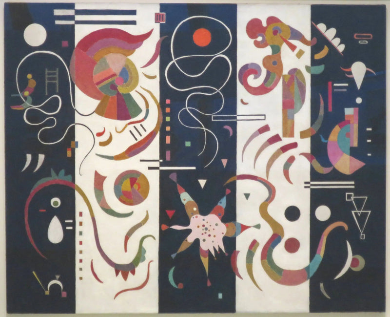 Gestreift - Vassily Kandinsky