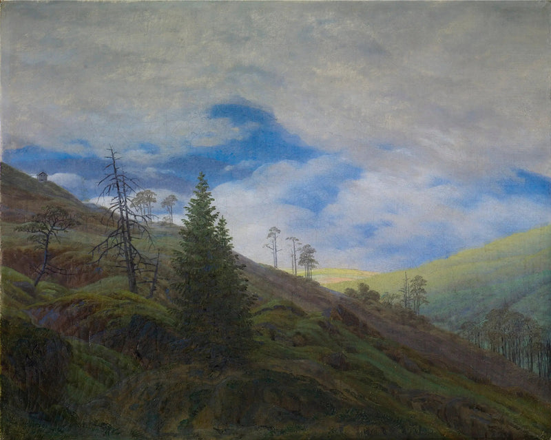 Sonnenstrahl im Riesengebirge - Caspar David Friedrich