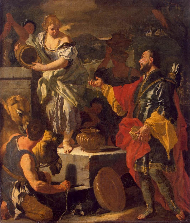 Rebecca am Brunnen - Francesco Solimena