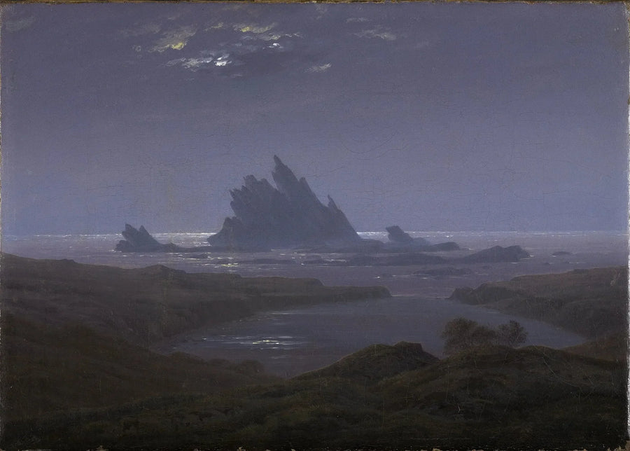 Felsriff am Meer - Caspar David Friedrich