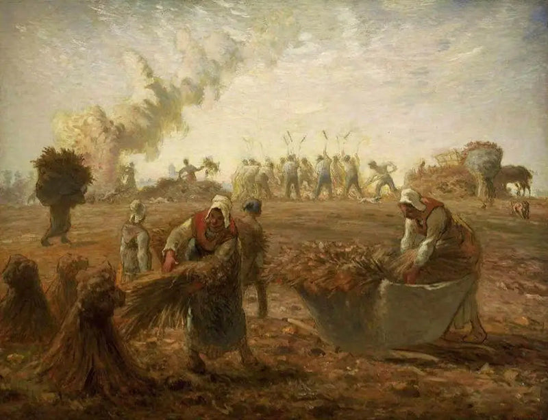 Haferernte, Sommer - Jean-François Millet