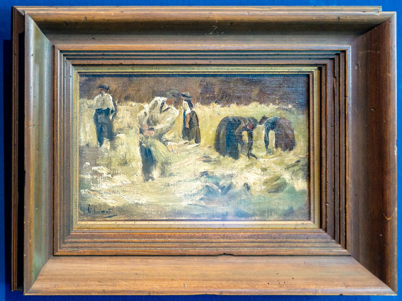 Ernte der Getreide - Max Liebermann