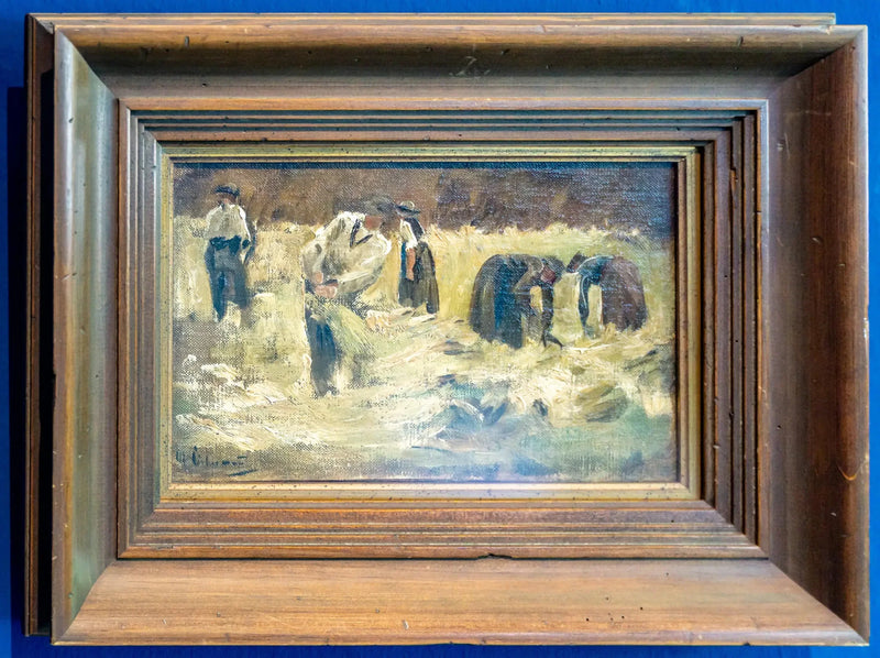 Ernte der Getreide - Max Liebermann