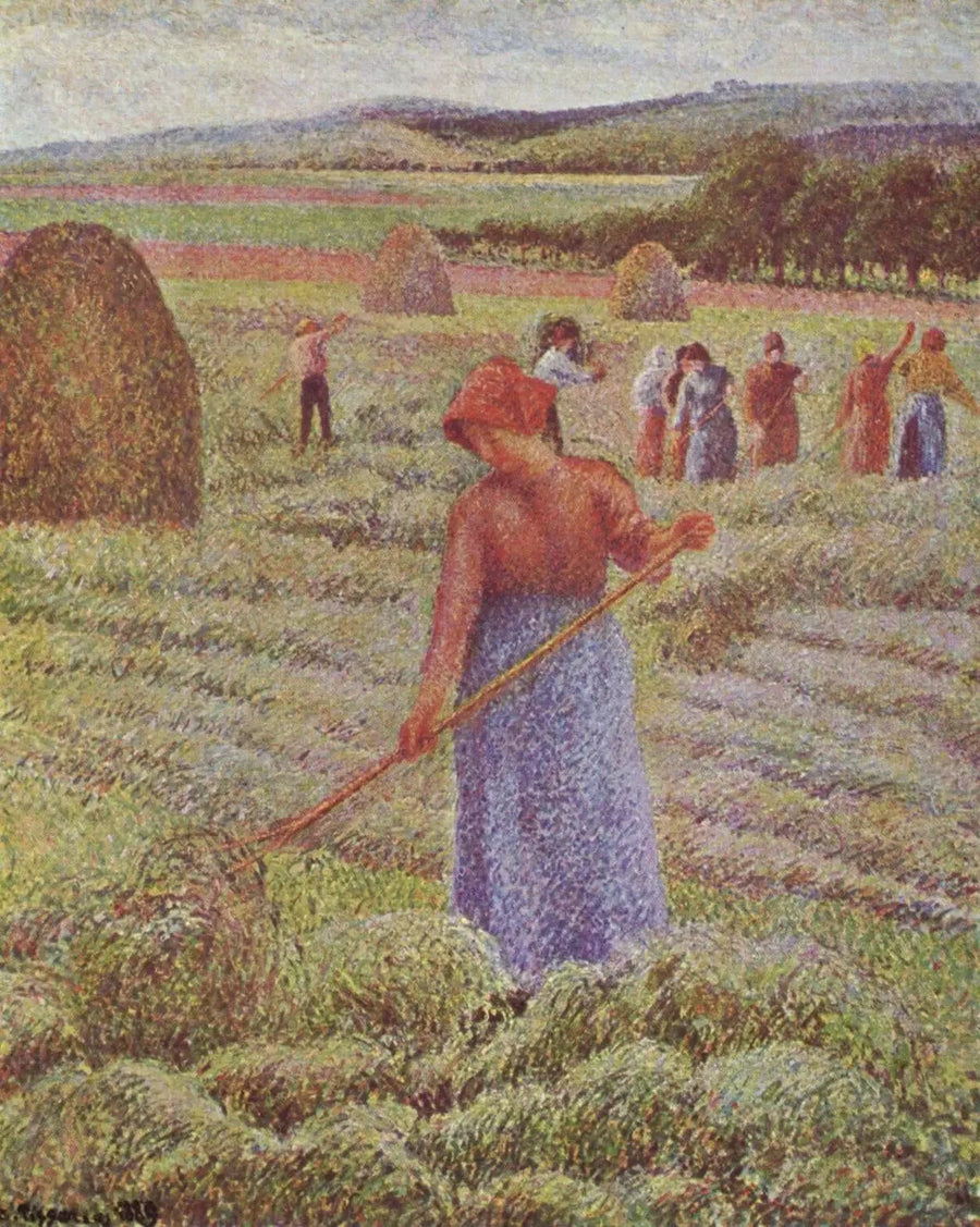 Heuernte in Eragny-sur-Epte - Camille Pissarro